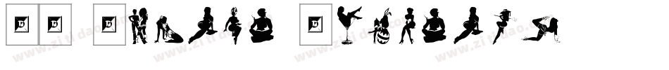 SL Zodiac Stencils字体转换